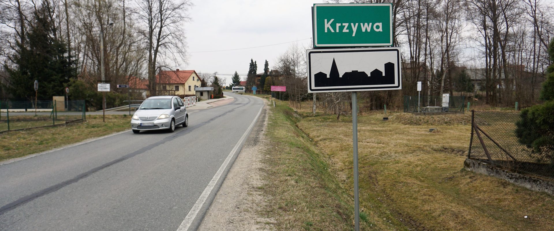 Miejscowość Krzywa w województwie podkarpackim