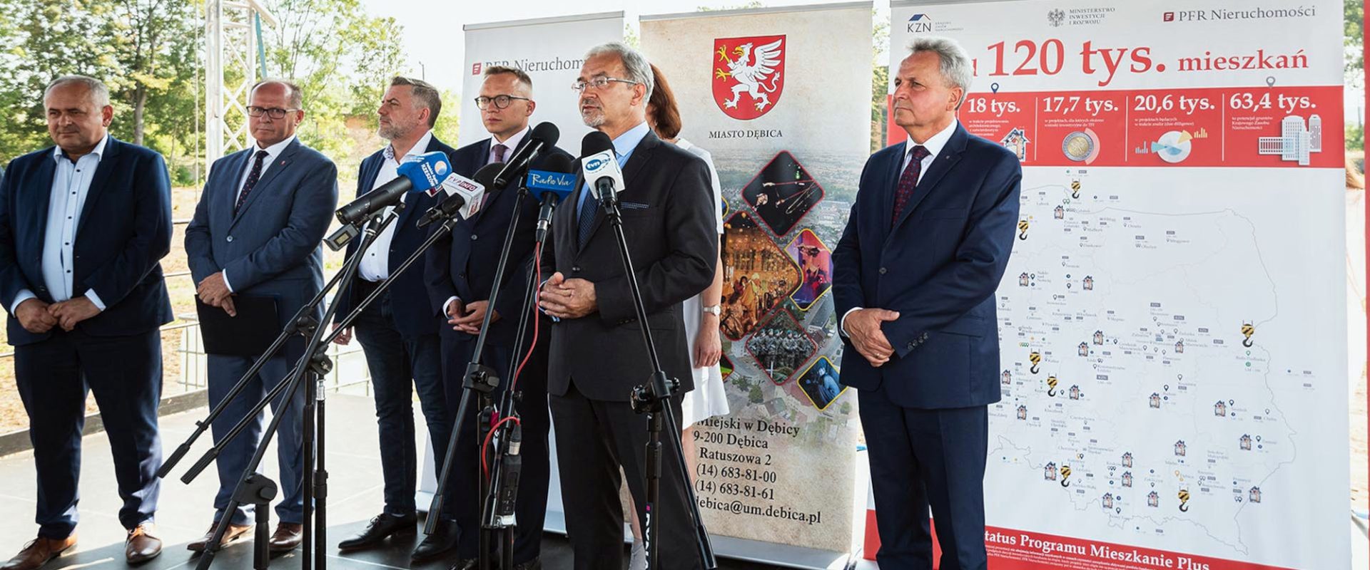 PiS uruchamia program Mieszkanie Plus w Dębicy. Zdjęcie z 2019 roku.