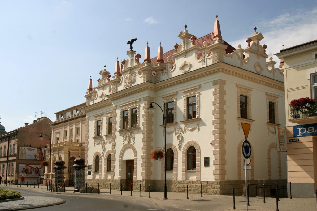 Budynek Teatru im. Wandy Siemaszkowej w Rzeszowie przy ul. Sokoła.