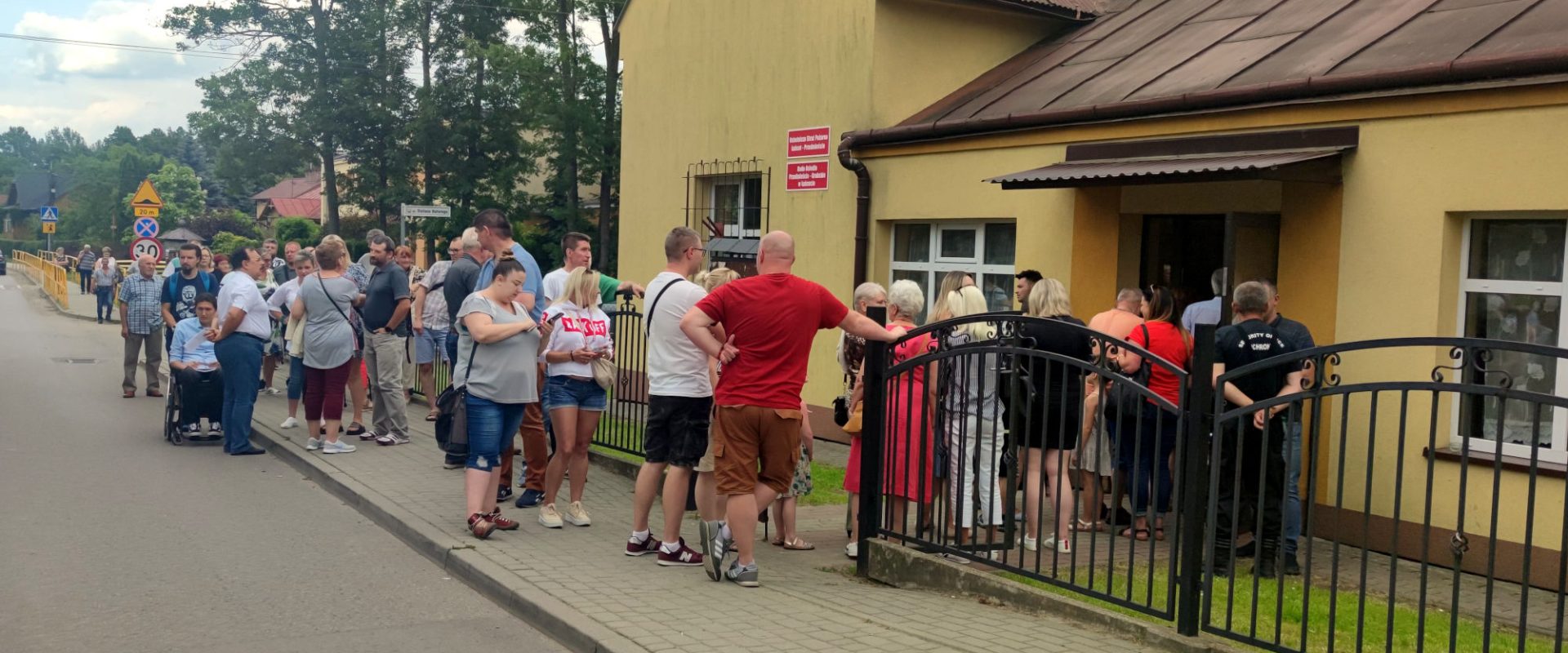 Łańcut. Walne zgromadzenie członków spółdzielni mieszkaniowej.