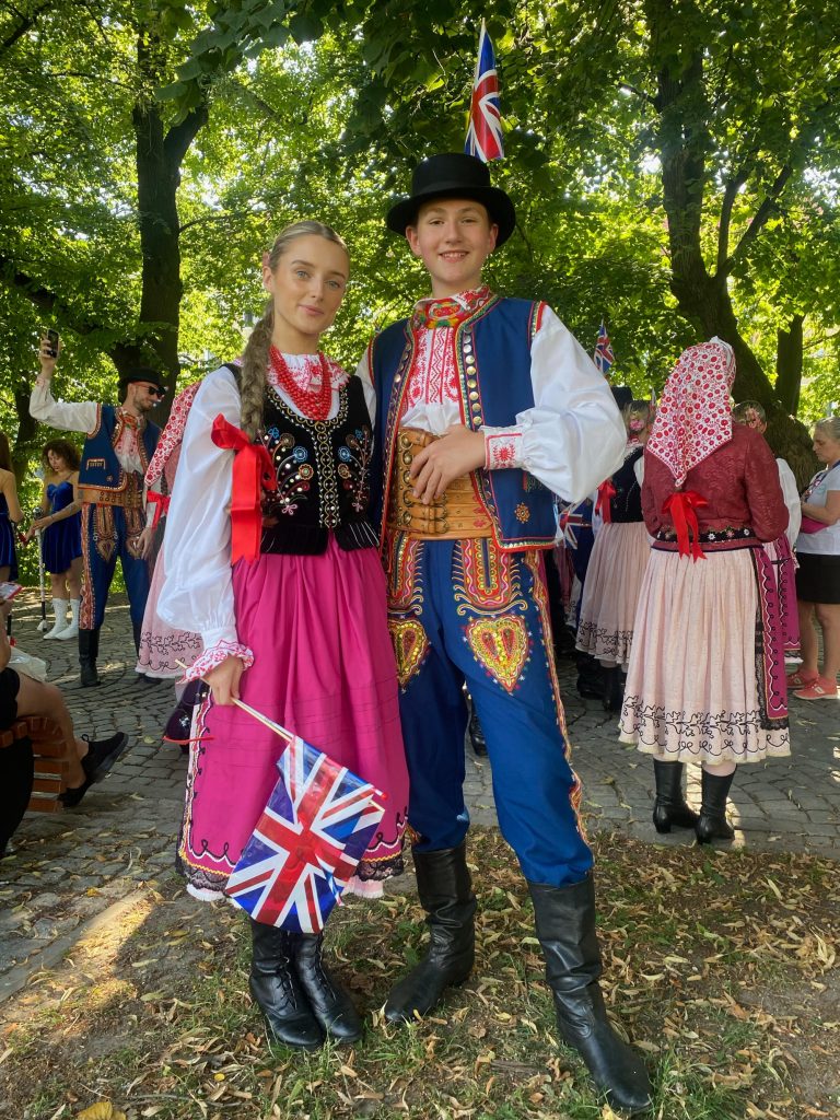 Polonia z Wielkiej Brytani. Elenka i Mateusz, którzy przylecieli na festiwal do Rzeszowa