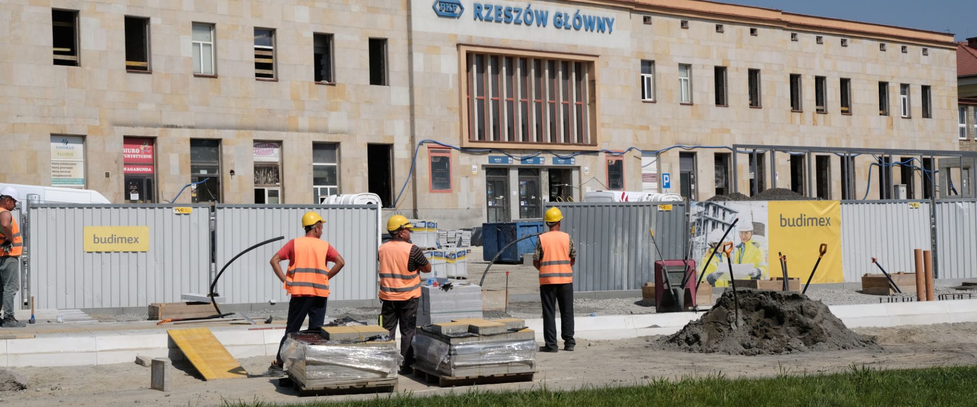 Remont dworca PKP w Rzeszowie