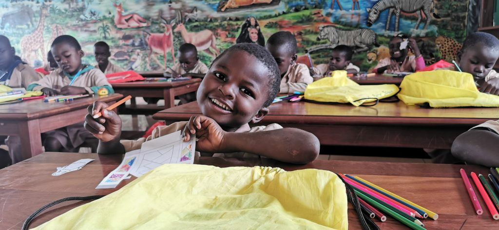 Szkoła w Kamerunie w Afryce
