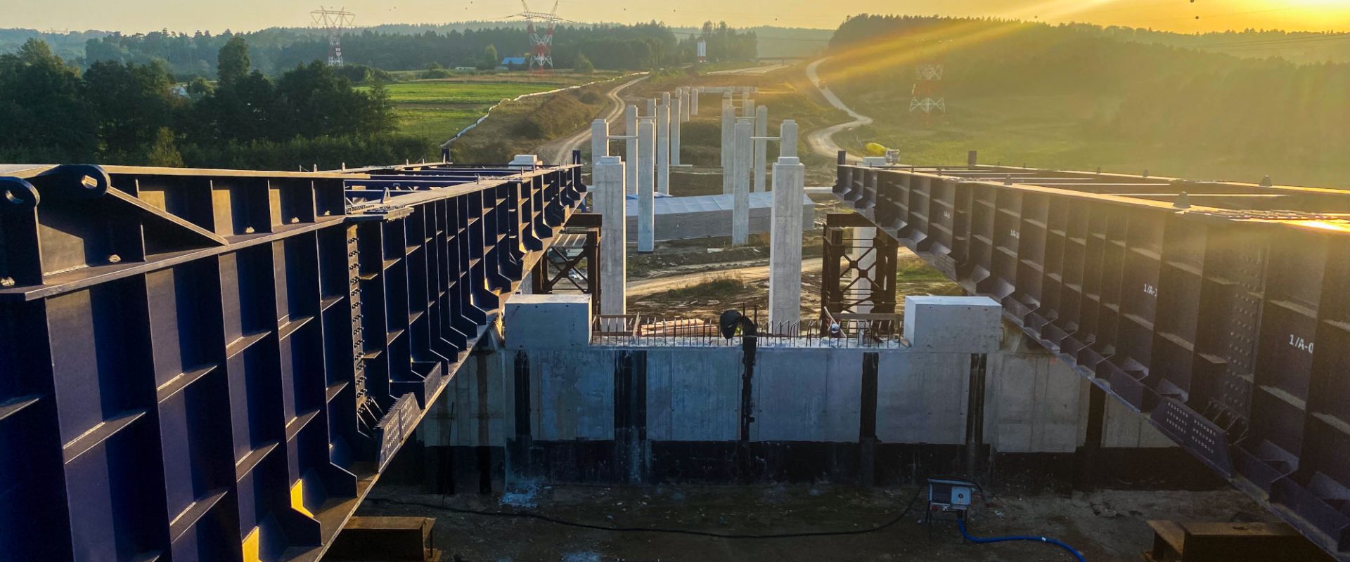 Budowa estakady na podkarpackim odcinku S19