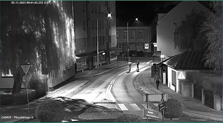 Stopklatka z minitoringu w Tarnobrzegu