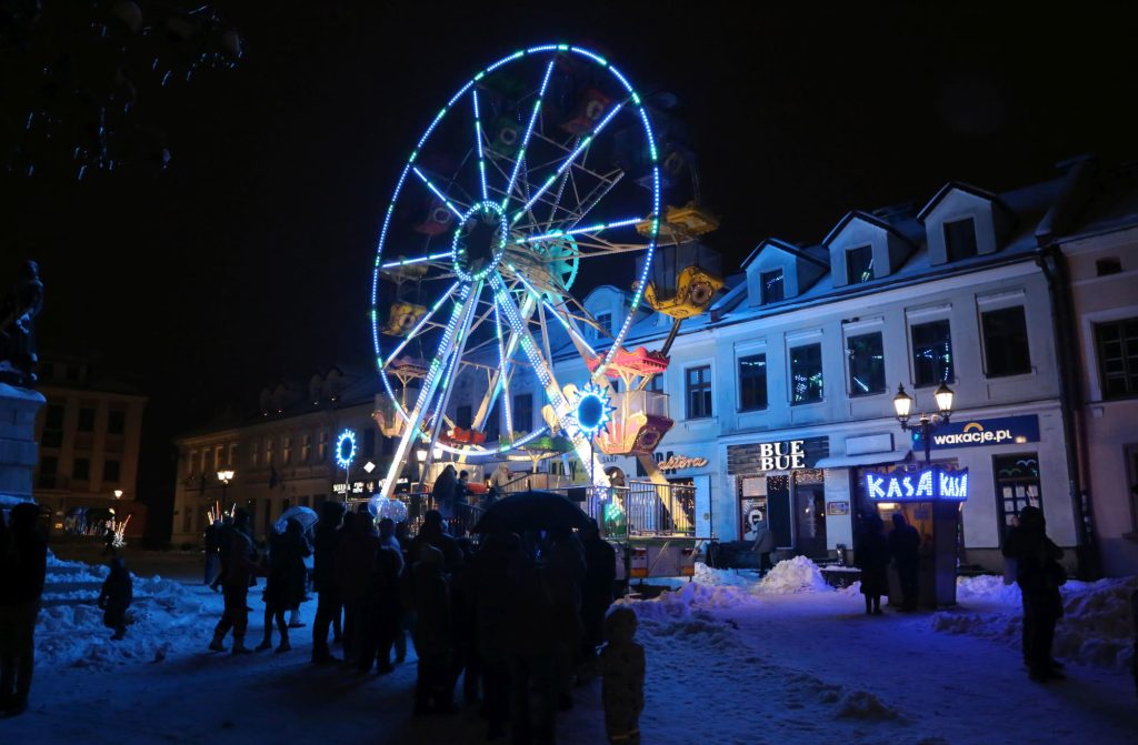 Siabelskie Koło w Świątecznym miasteczku w Rzeszowie