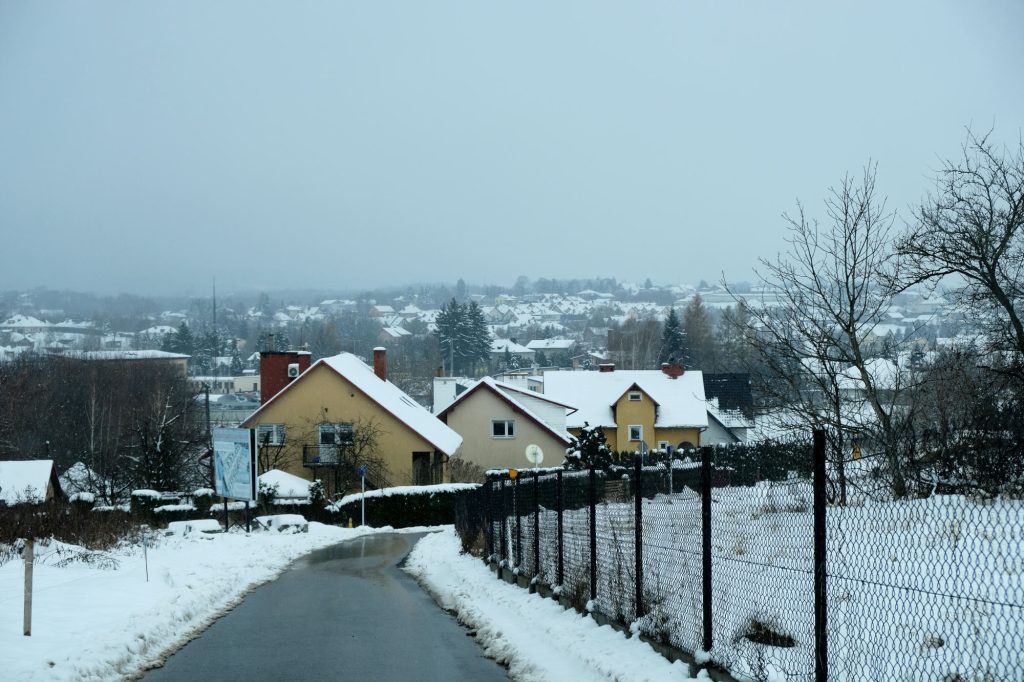 Widok na Rzeszów z ulicy Stromej