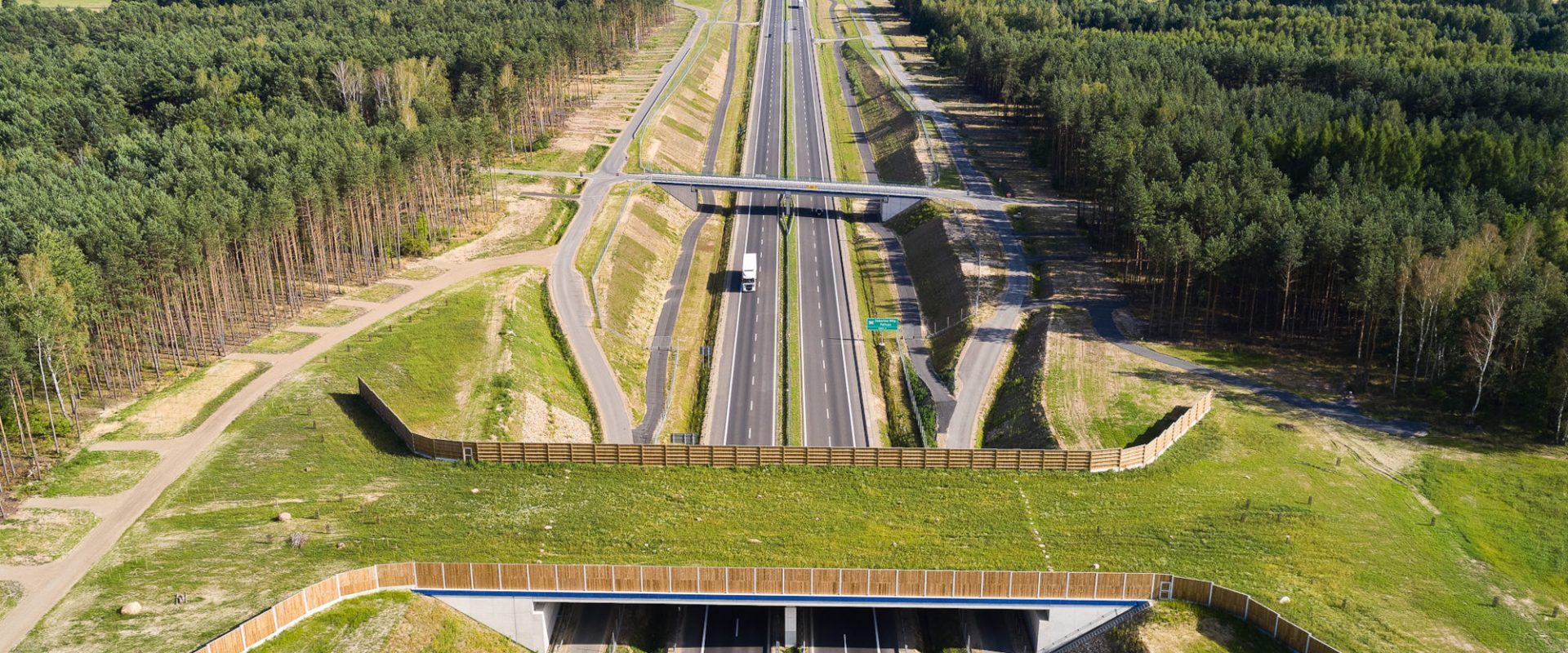 Trasa S19 widziana z lotu ptaka