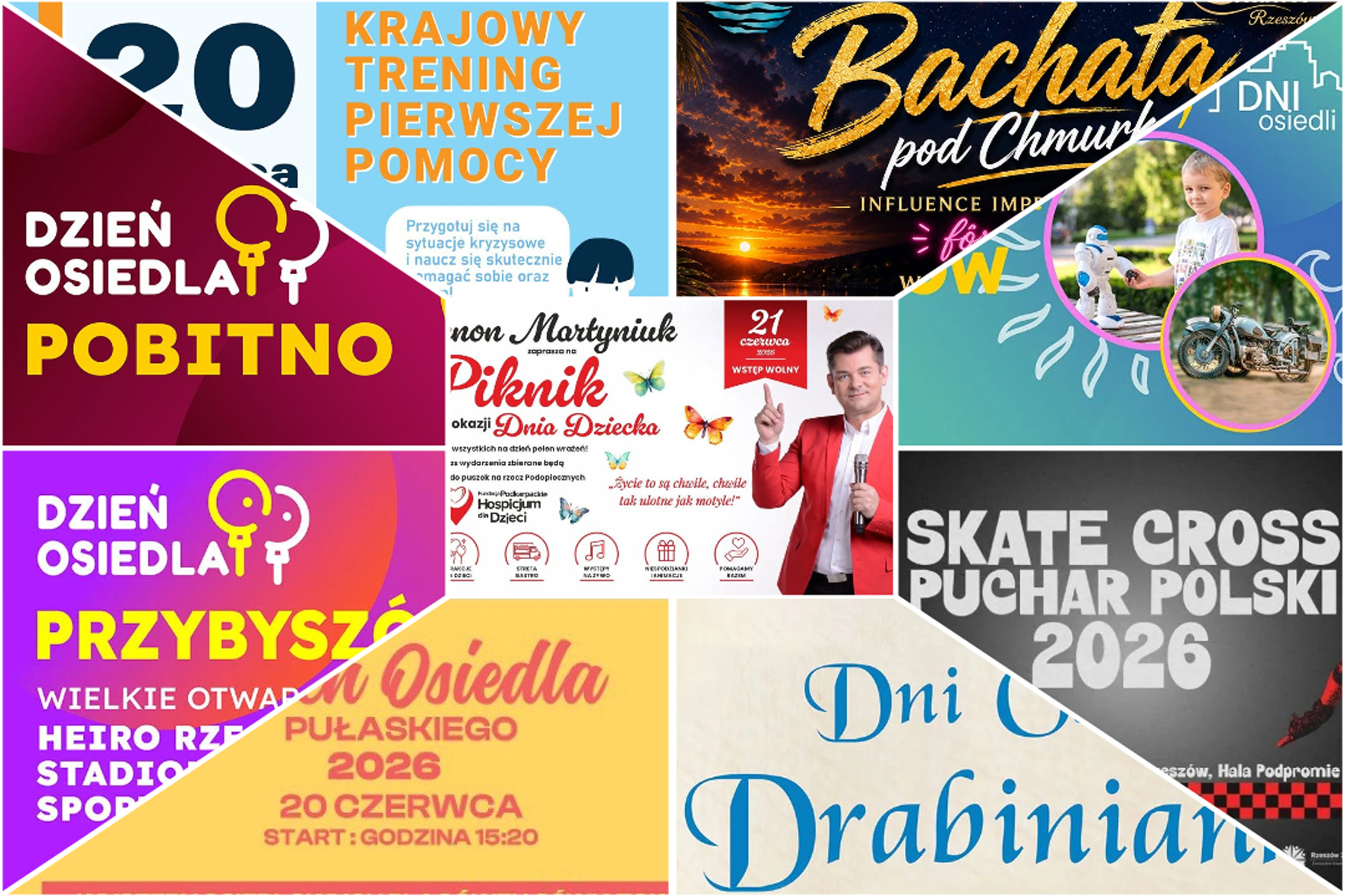 W ten weekend (19-21.06) w Rzeszowie będzie się działo!