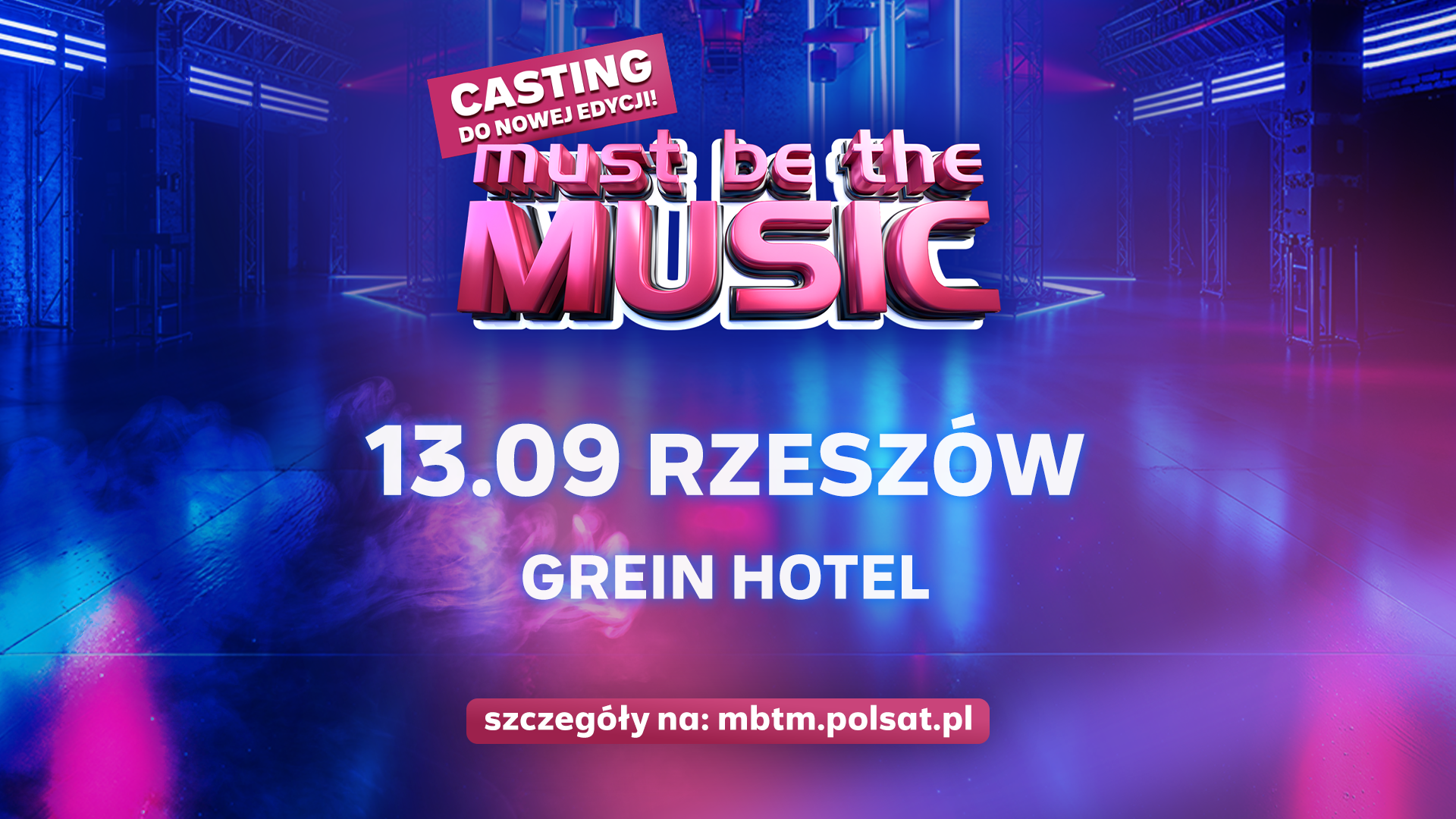 „Must Be The Music” szuka talentów na Podkarpaciu! Wielki casting w niedzielę w Rzeszowie