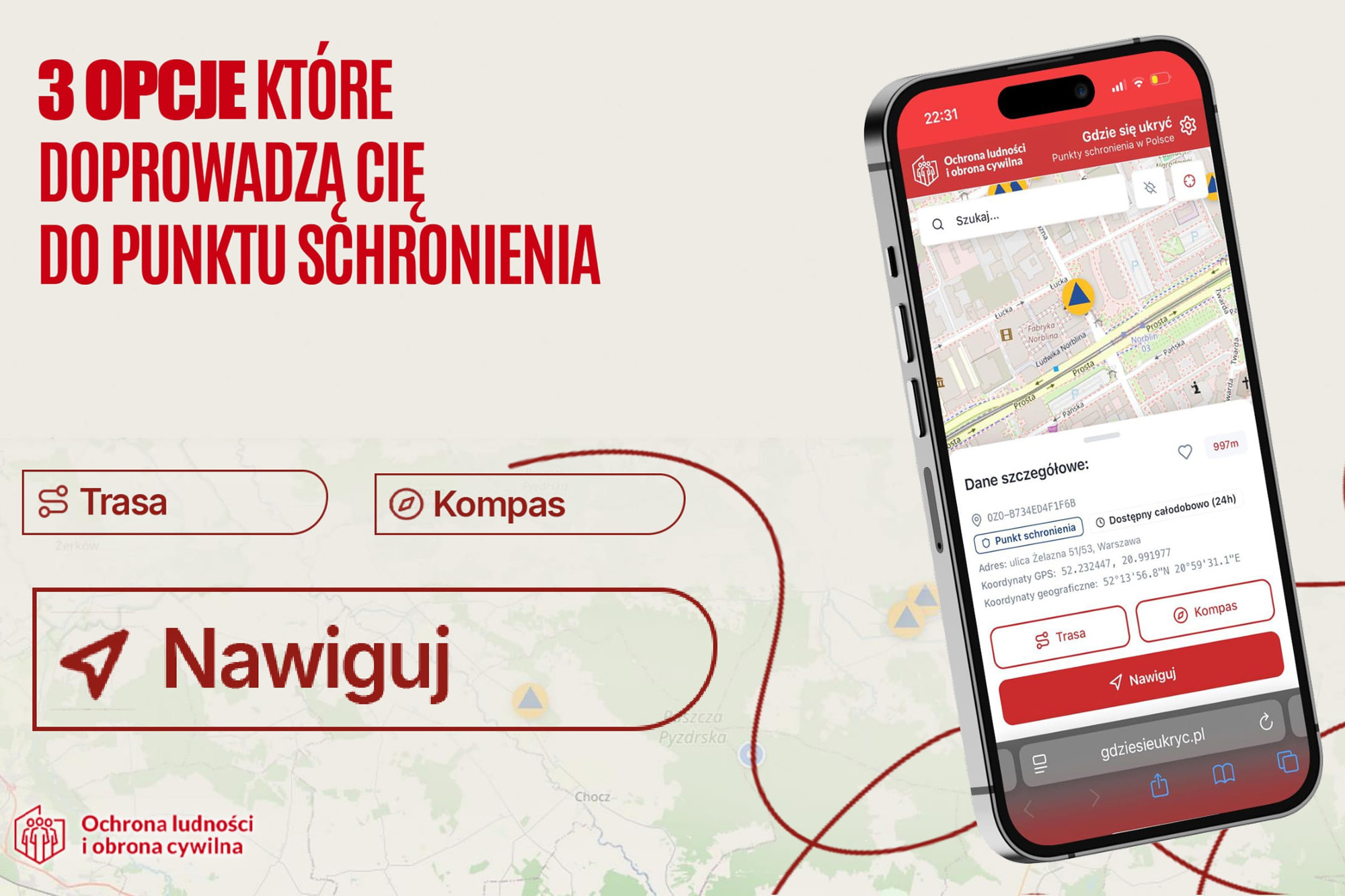 Ta strona internetowa wskaże Ci „GDZIE SIĘ UKRYĆ”?