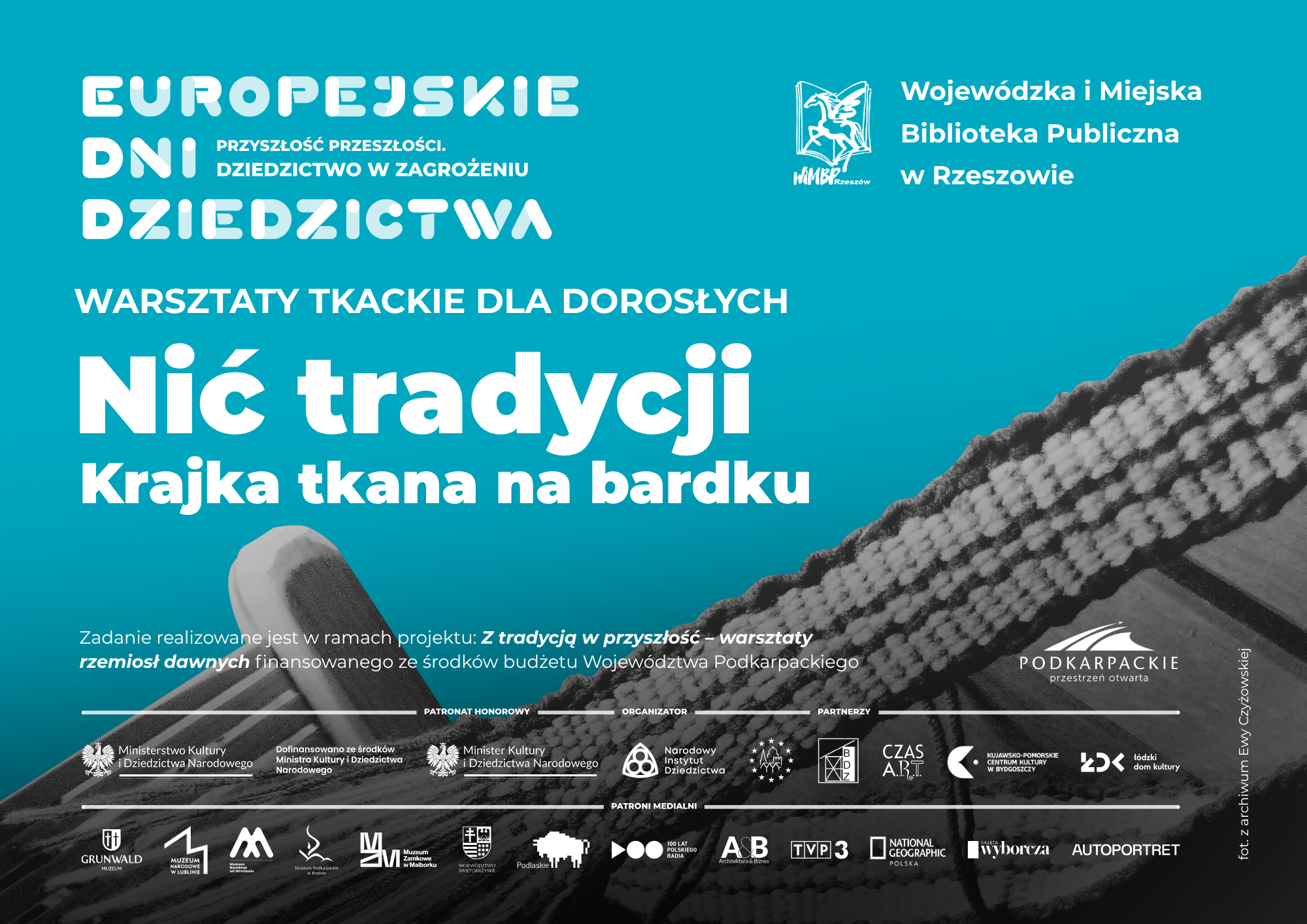 Europejskie Dni Dziedzictwa: „Z tradycją w przyszłość – warsztaty rzemiosł dawnych”
