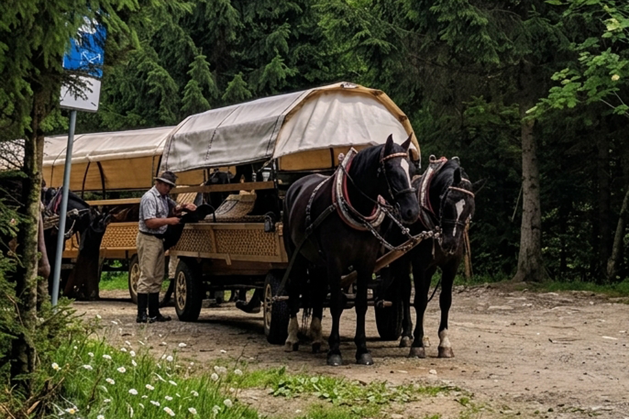 Tatrzański Park Narodowy skraca trasę zaprzęgów konnych do Morskiego Oka