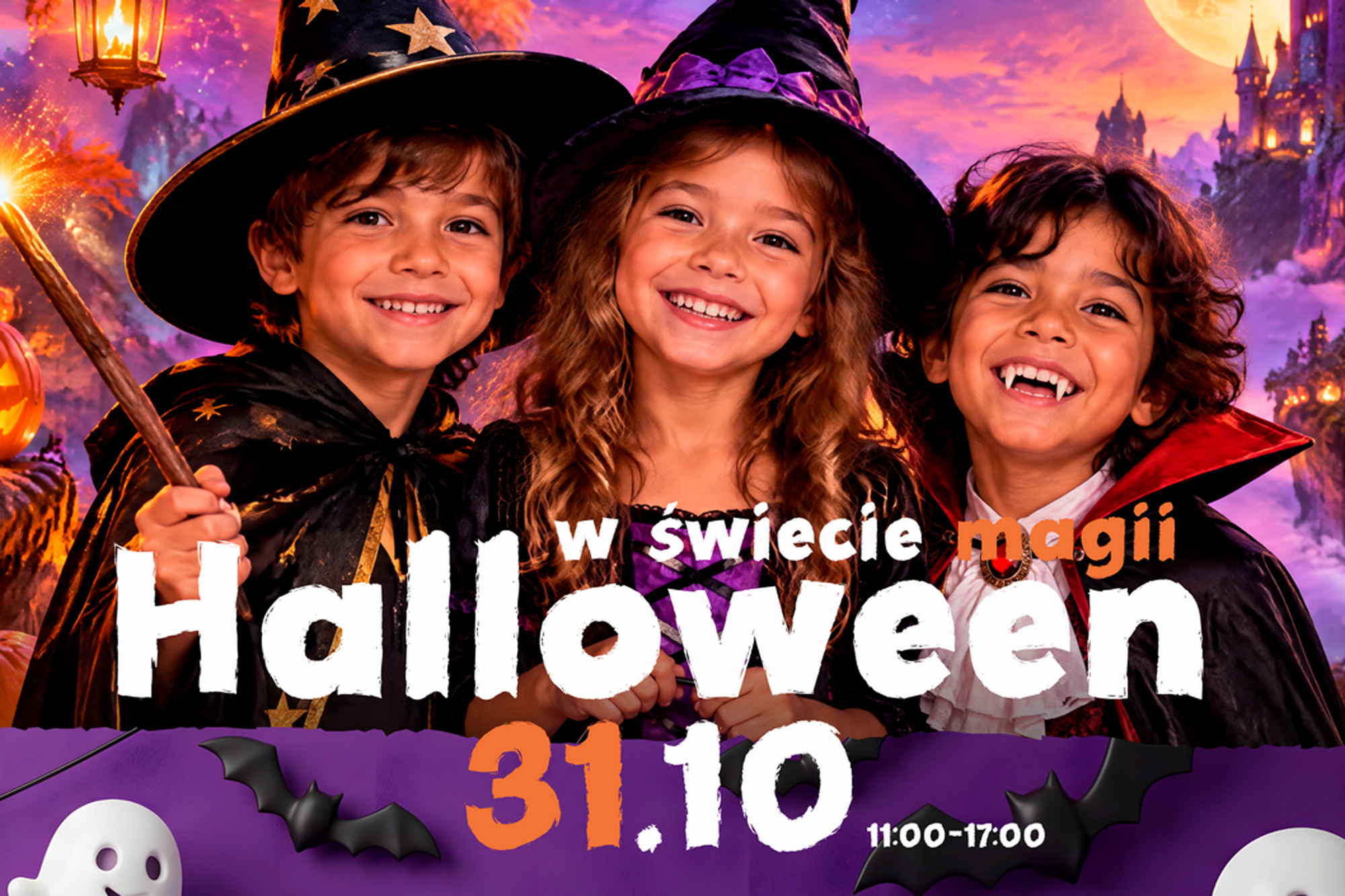 Dzień pełen uśmiechu, magii i wspaniałej zabawy! 31 października Halloween w Centrum Handlowym Plaza